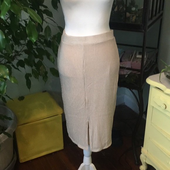 Willow & Clay Lurex stripe skirt - Picture 2 of 3